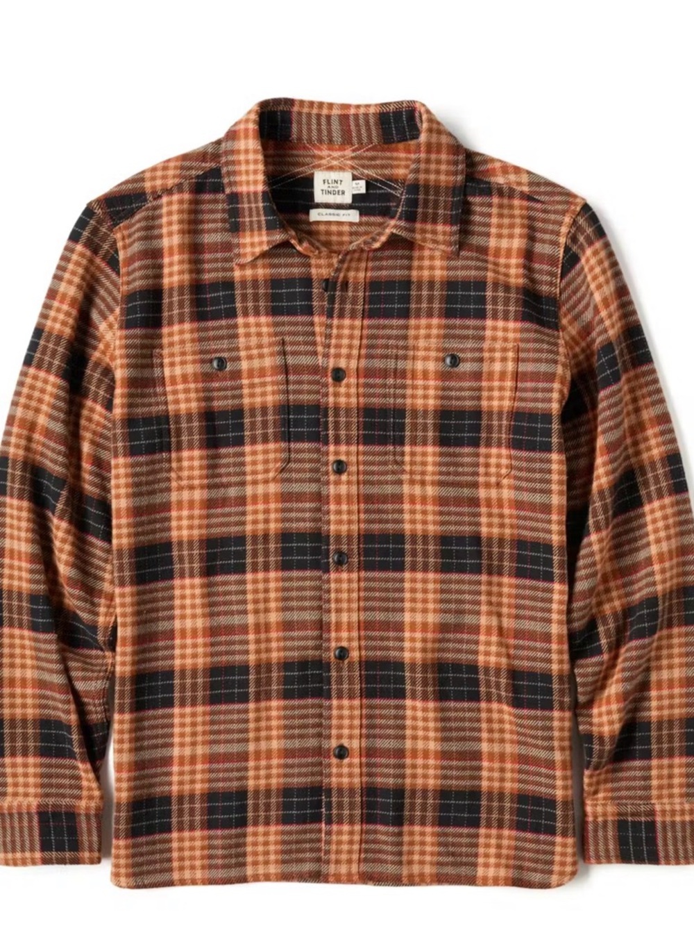 Flint and Tinder Flannel Crossback Workshirt
